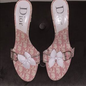 Dior Logo Vintage Mules